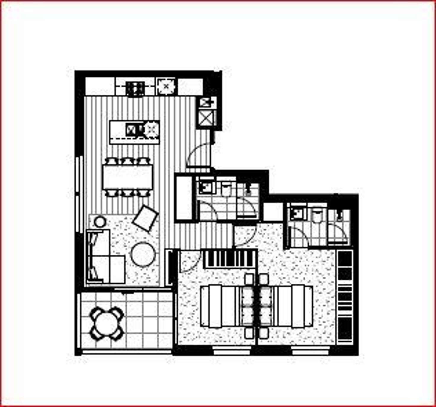 Floorplan of Homely apartment listing, 901/7 Evergreen Mews, Armadale VIC 3143