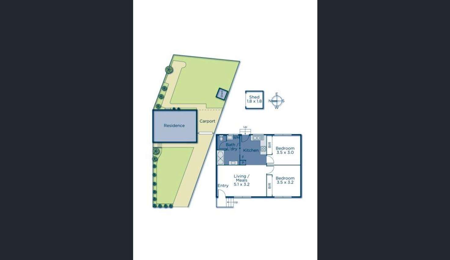 Floorplan of Homely unit listing, 3A Browns Road, Nunawading VIC 3131