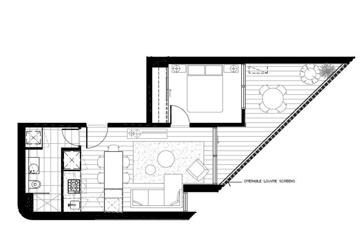 Floorplan of Homely apartment listing, G10/881 High Street, Armadale VIC 3143