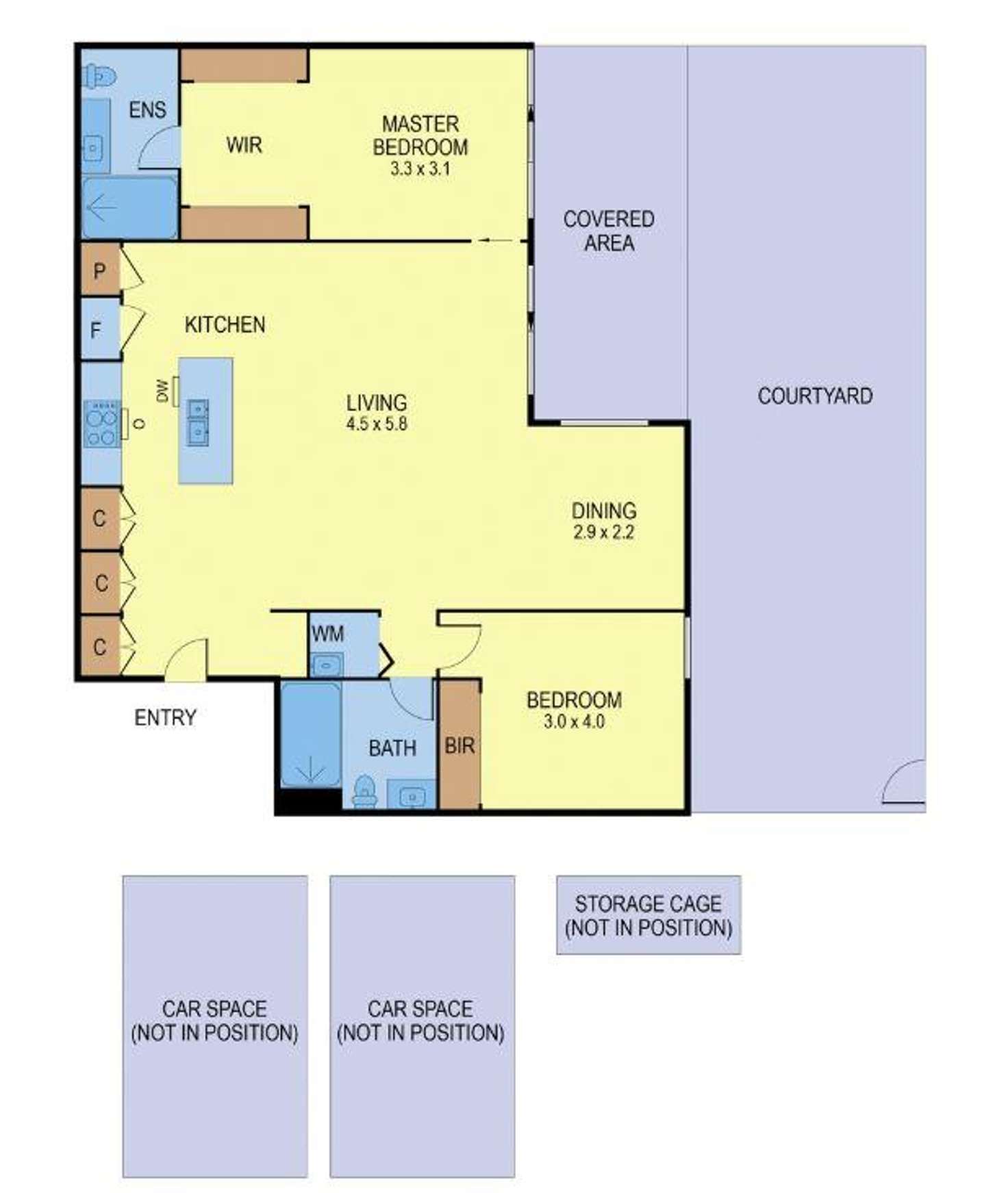 Floorplan of Homely apartment listing, 8/1 Evergreen Mews, Armadale VIC 3143