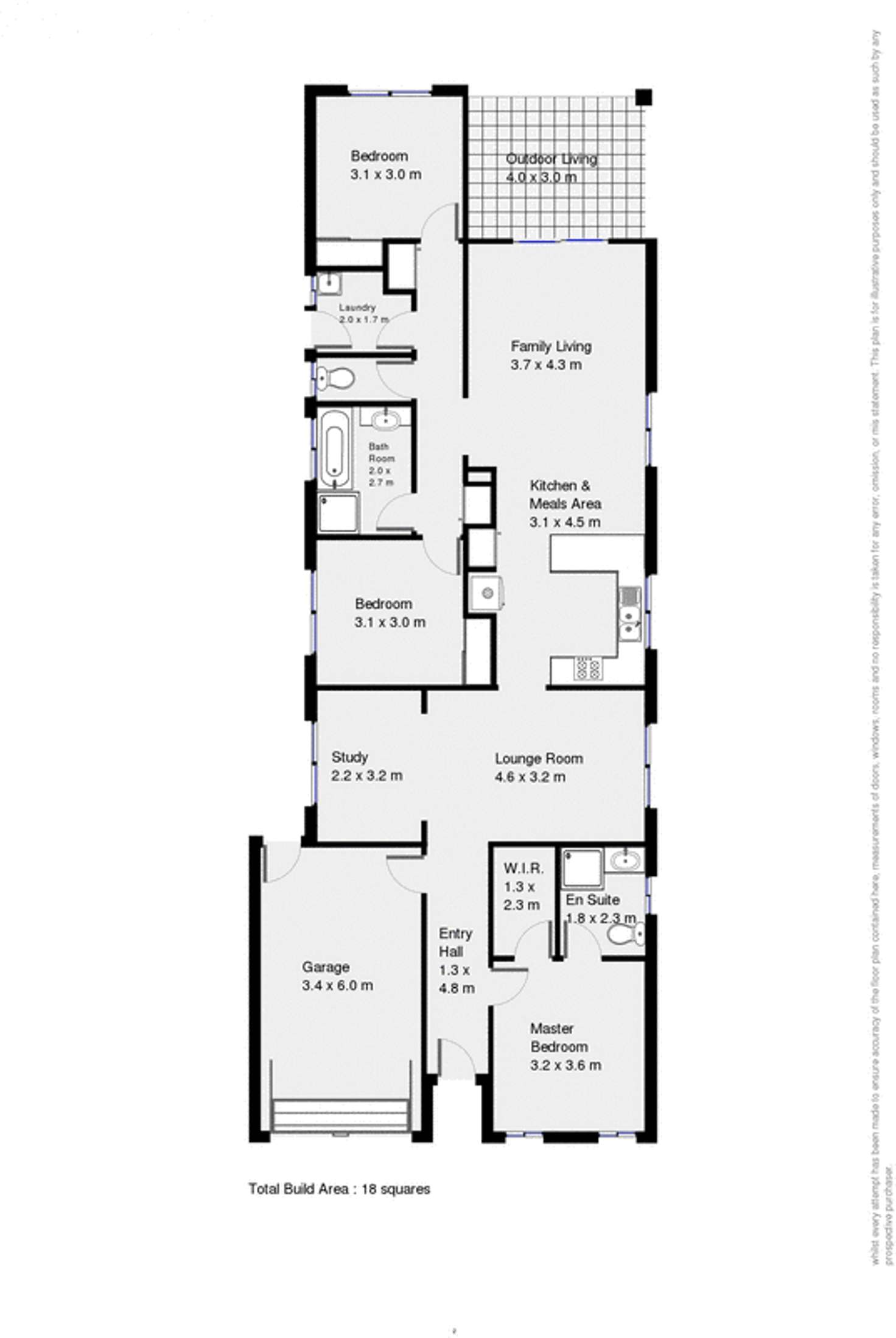 Floorplan of Homely house listing, 166 Greens Road, Wyndham Vale VIC 3024