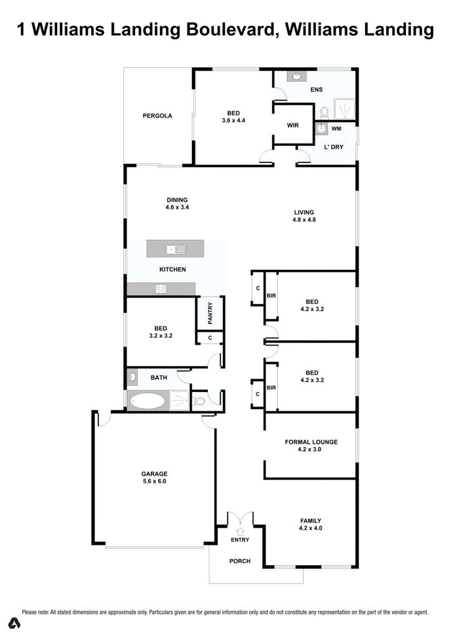 Floorplan of Homely house listing, 1 Williams Landing Boulevard, Williams Landing VIC 3027