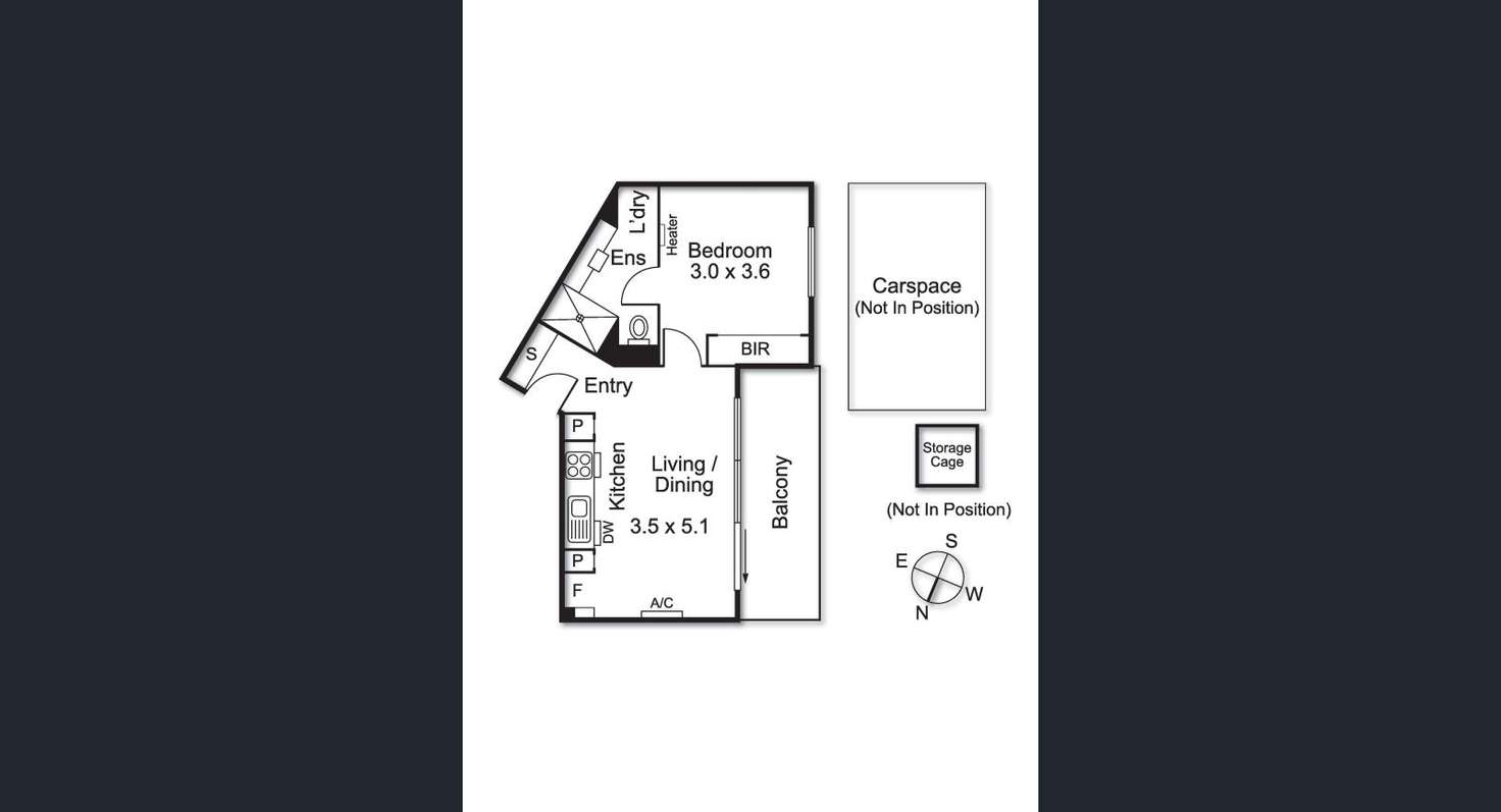 Floorplan of Homely apartment listing, 703/111 Leicester Street, Carlton VIC 3053