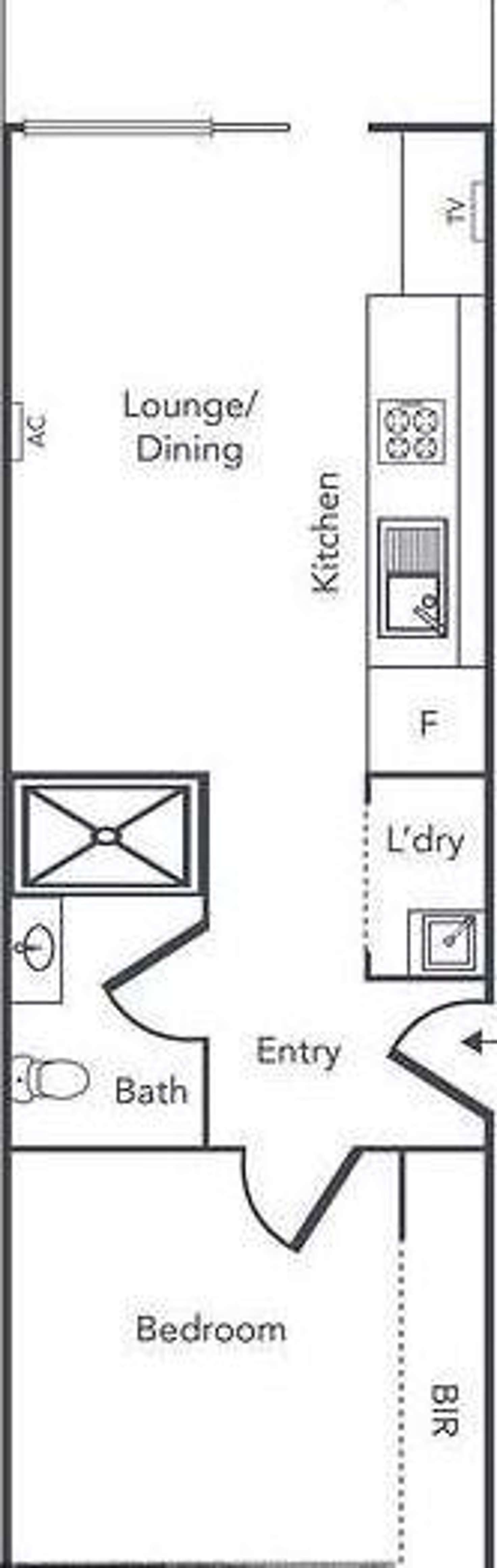 Floorplan of Homely apartment listing, 201/21 Regent Street, Prahran VIC 3181