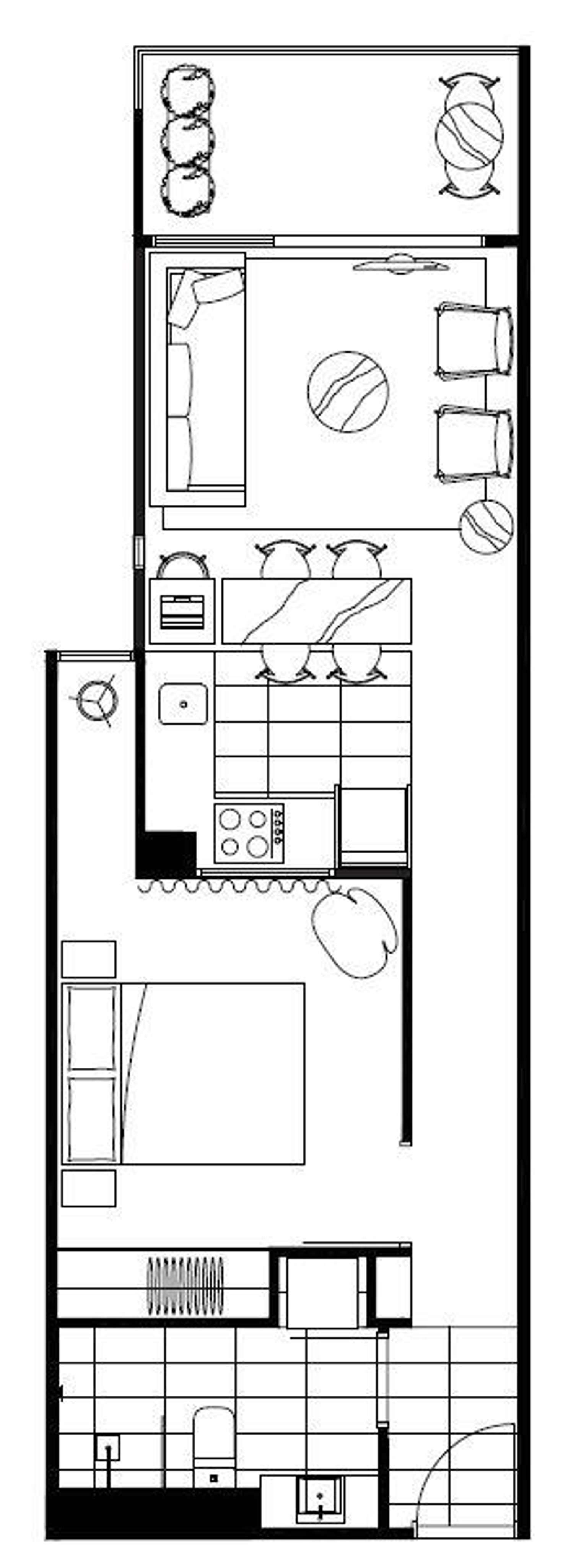 Floorplan of Homely apartment listing, 305/12 Olive York Way, Brunswick West VIC 3055