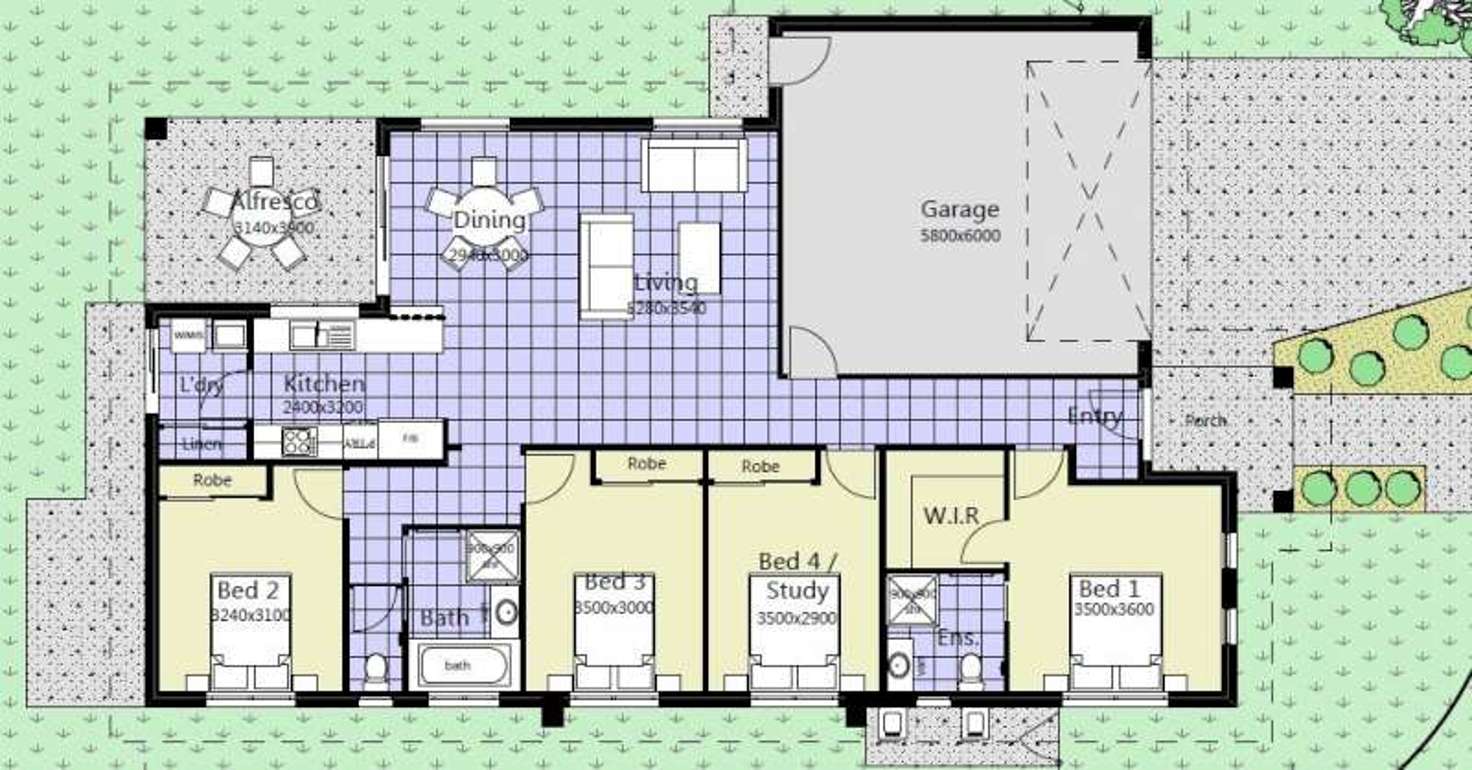 Floorplan of Homely house listing, 25 Ashford Drive, Pakenham VIC 3810