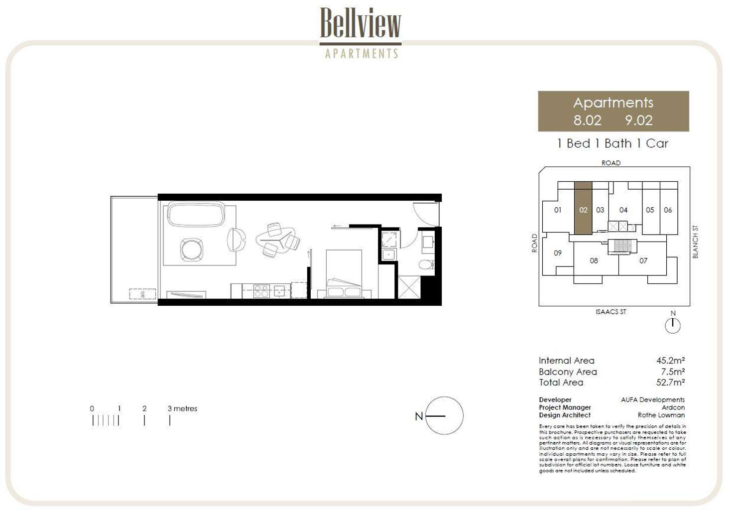 Floorplan of Homely apartment listing, 902/5 Blanch Street, Preston VIC 3072