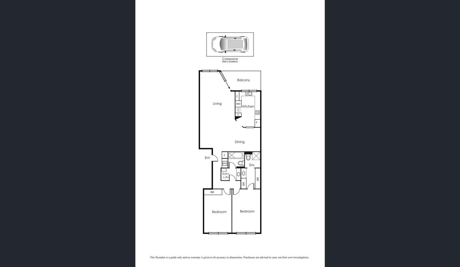 Floorplan of Homely apartment listing, 10/73 Queens Road, Melbourne VIC 3004