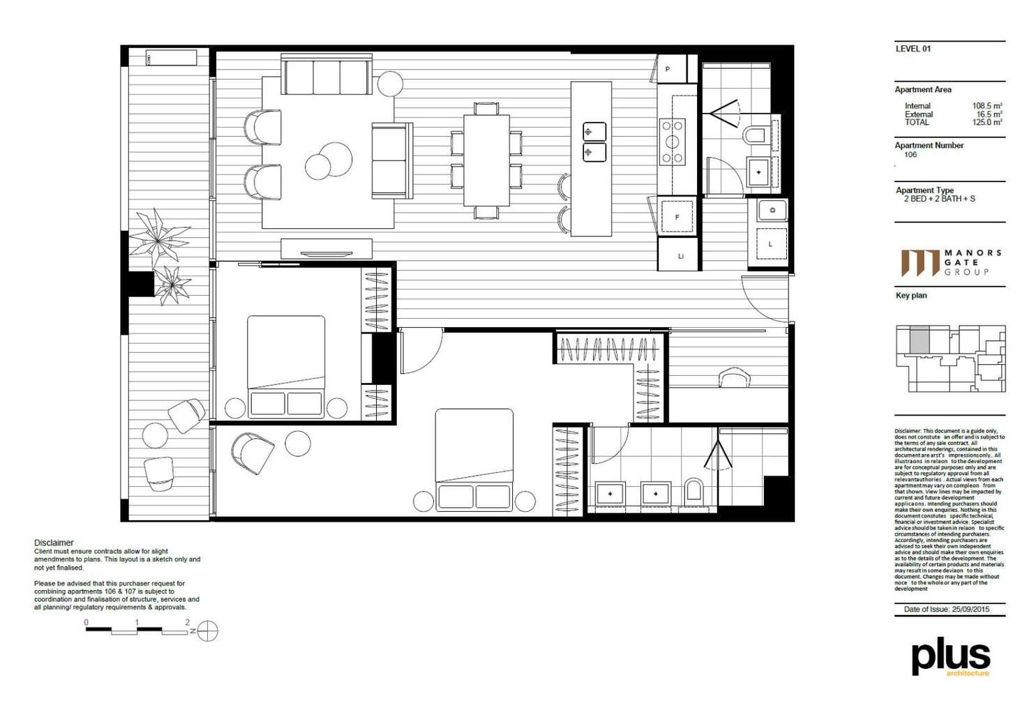 Floorplan of Homely apartment listing, 104/625 Glenferrie Road, Hawthorn VIC 3122