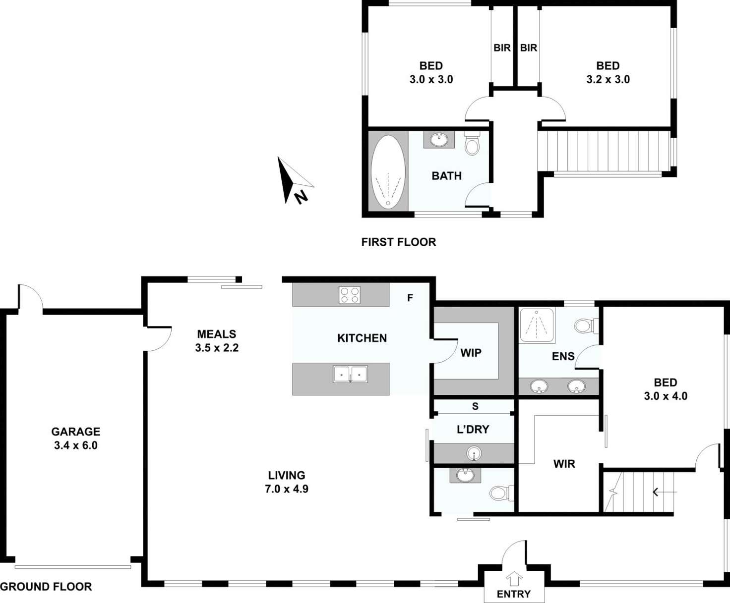 Floorplan of Homely house listing, 310A Lum Road, Wheelers Hill VIC 3150