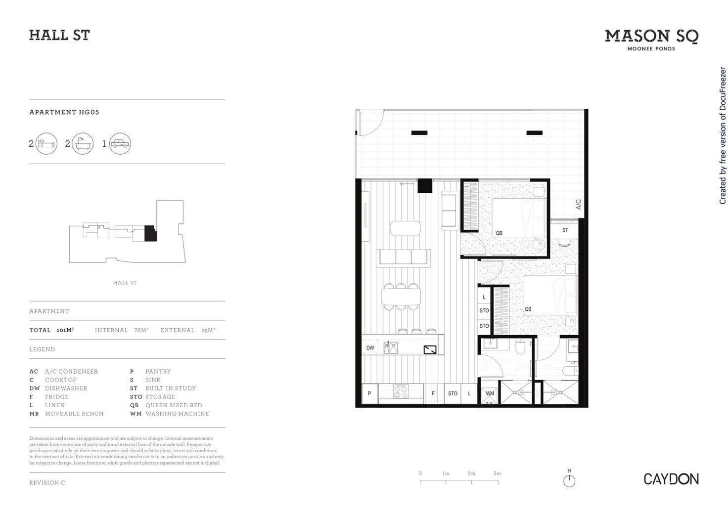 Floorplan of Homely apartment listing, 5/40 Hall Street, Moonee Ponds VIC 3039