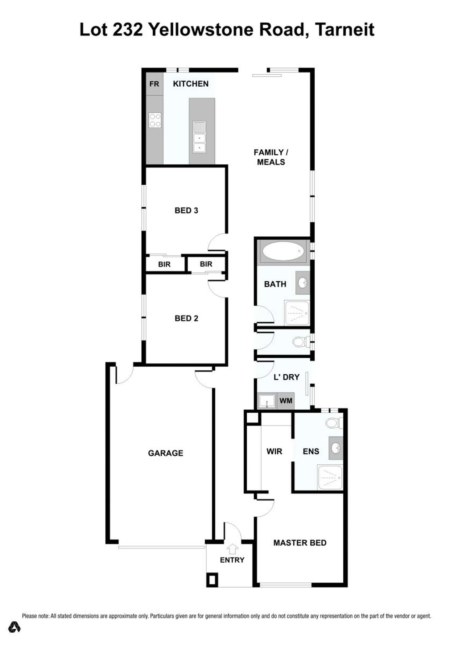 Floorplan of Homely house listing, 26 Yellowstone Road, Tarneit VIC 3029