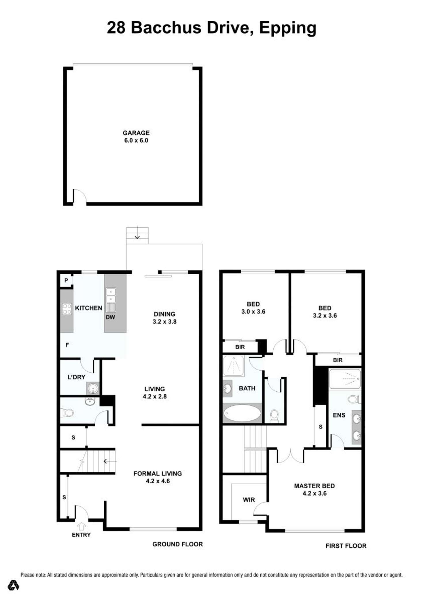 Floorplan of Homely townhouse listing, 28 Bacchus Drive (Lot 93), Epping VIC 3076