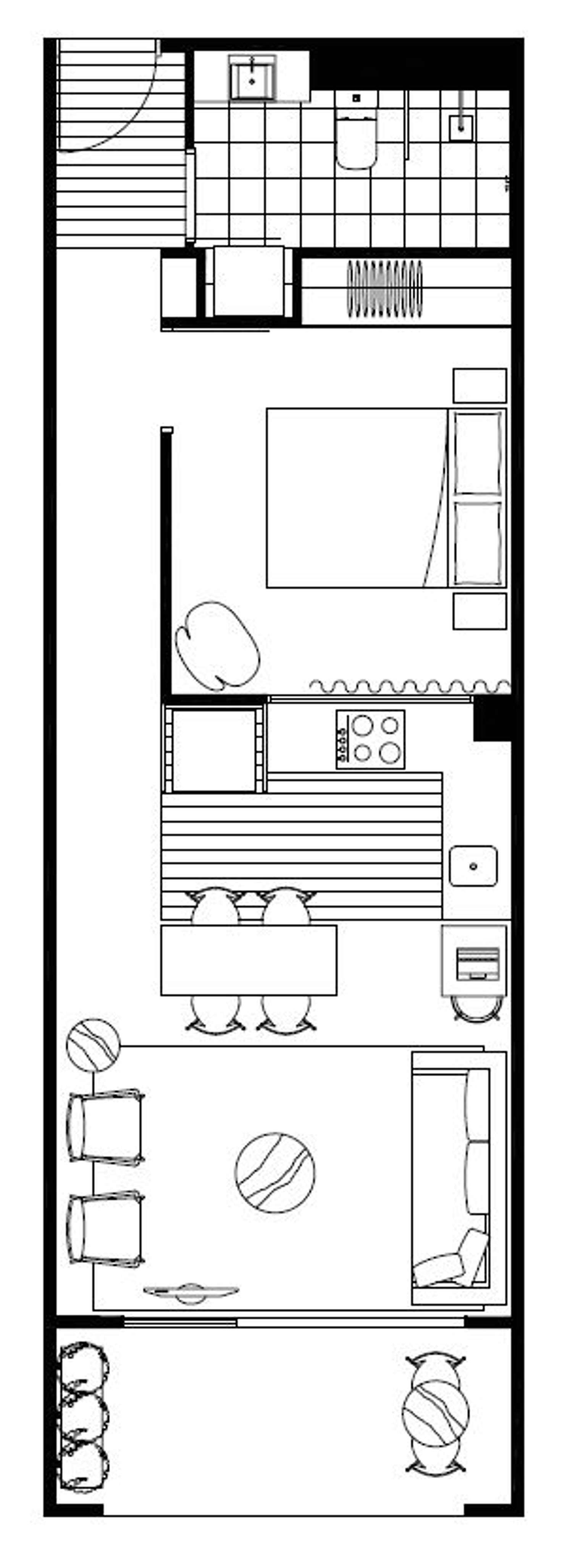 Floorplan of Homely apartment listing, 314/8 Olive York Way, Brunswick West VIC 3055