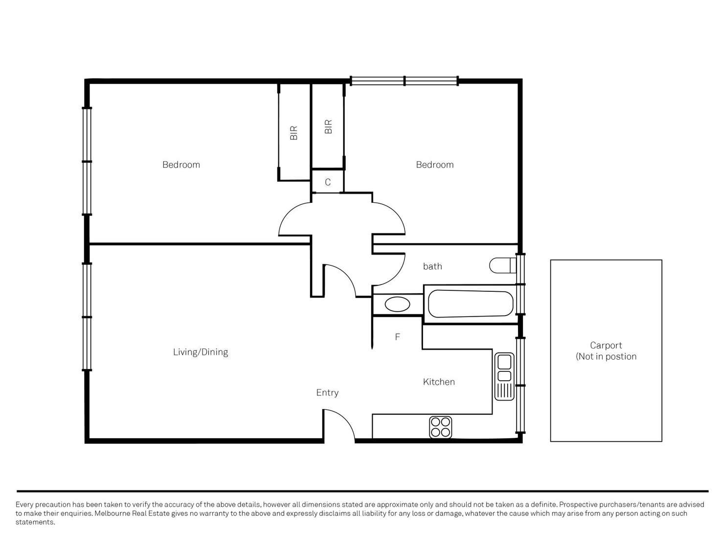 Floorplan of Homely apartment listing, 10/14 Cromwell Road, South Yarra VIC 3141