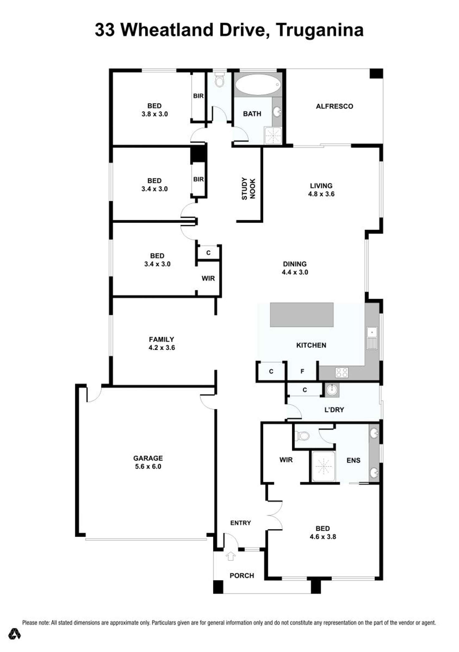 Floorplan of Homely house listing, 33 Wheatland Drive, Truganina VIC 3029