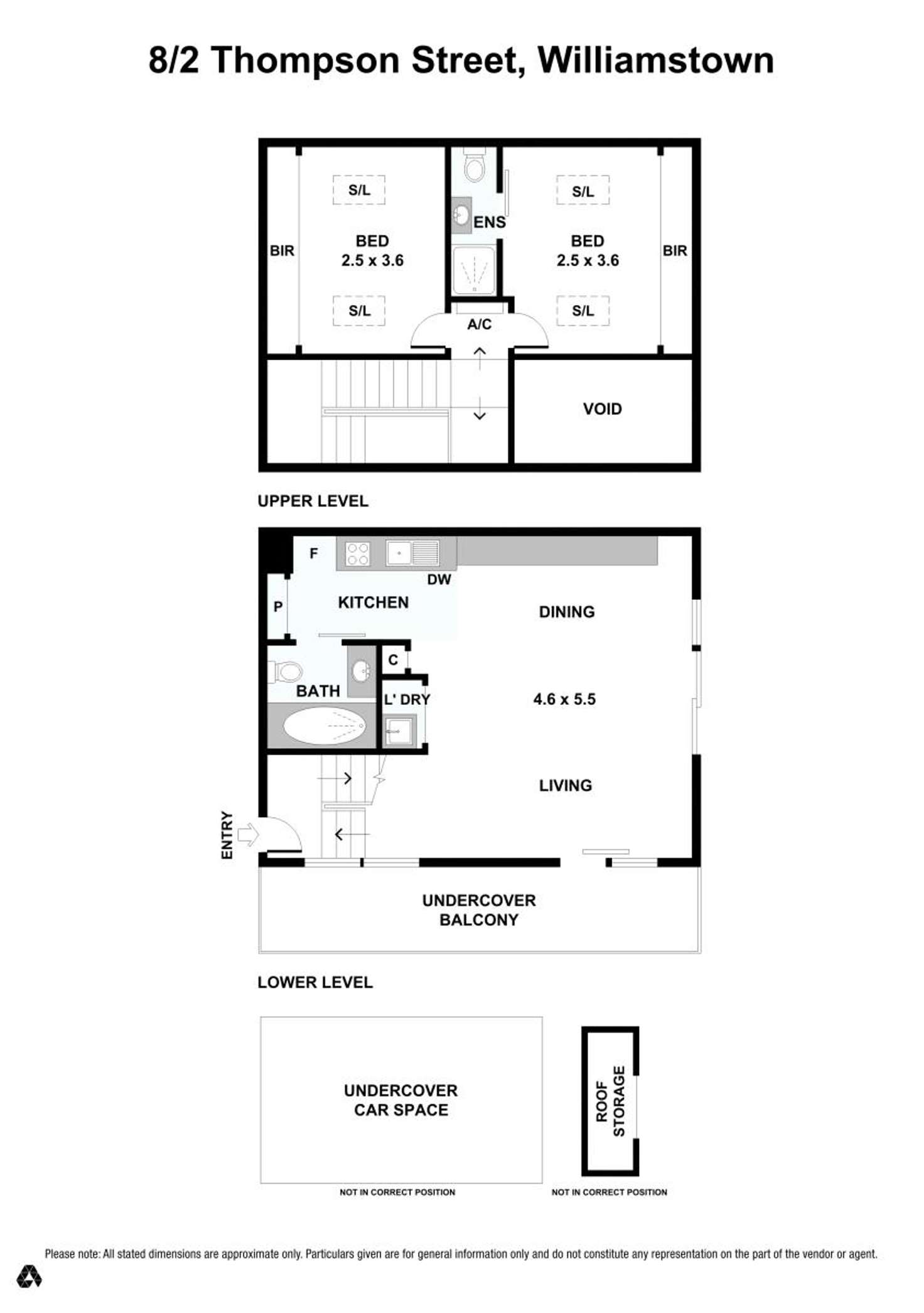 Floorplan of Homely house listing, 8/2 Thompson Street, Williamstown VIC 3016