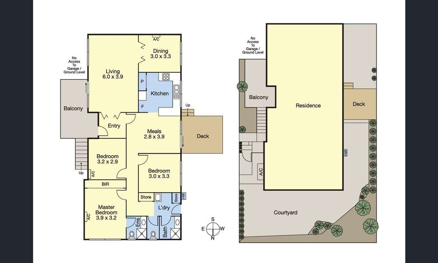 Floorplan of Homely unit listing, 2/41 Massey Street, Doncaster VIC 3108