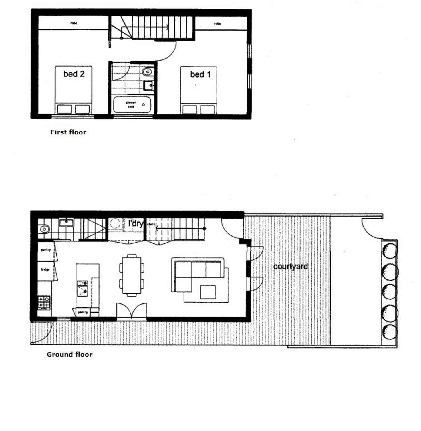 Floorplan of Homely apartment listing, 99 Nicholson St, Abbotsford VIC 3067