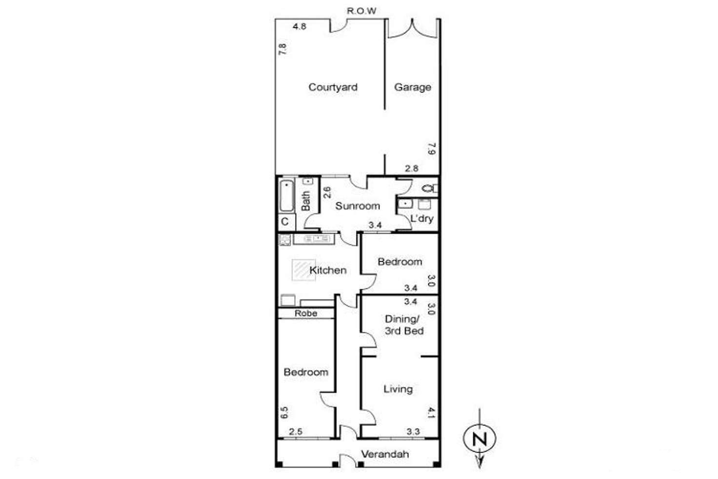 Floorplan of Homely house listing, 195 Palmerston Street, Carlton VIC 3053