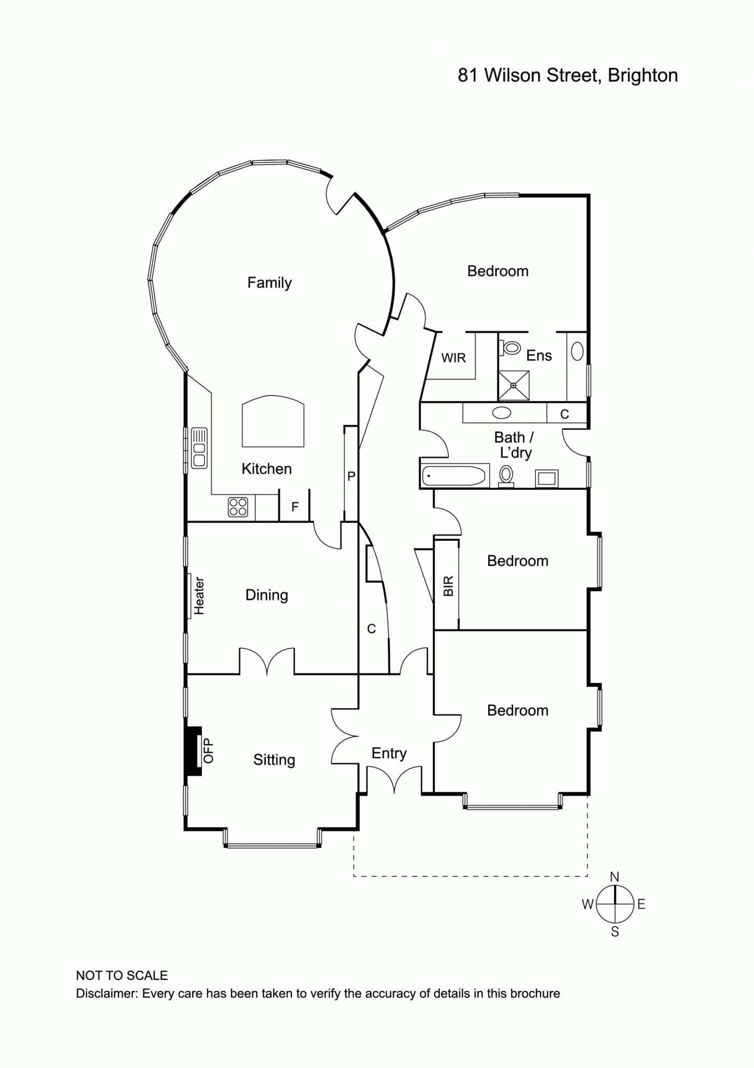 Floorplan of Homely house listing, 81 Wilson Street, Brighton VIC 3186