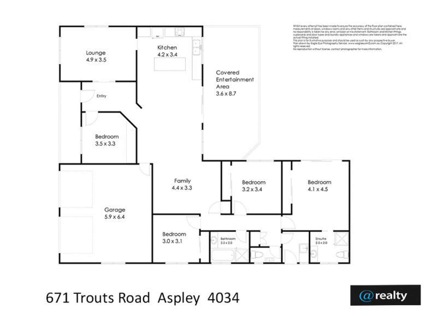 Floorplan of Homely house listing, 671 Trouts Road, Aspley QLD 4034