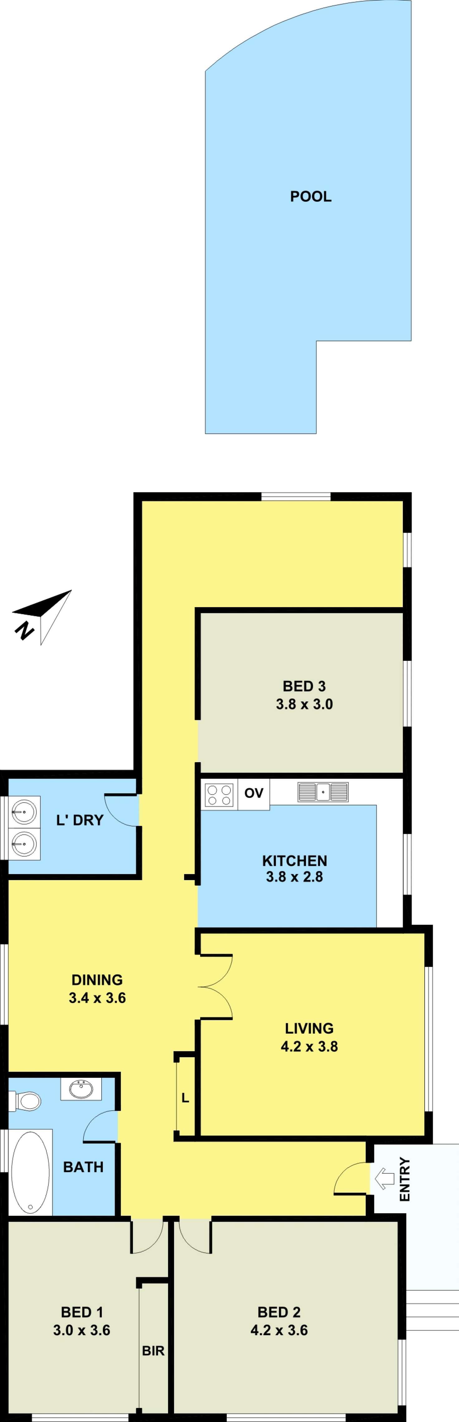 Floorplan of Homely house listing, 236 Franklin Street, Matraville NSW 2036
