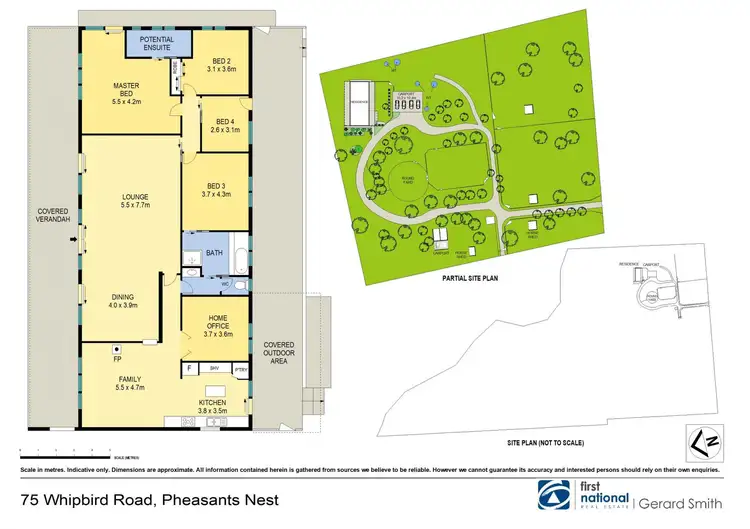 Floorplan of Homely rural property listing, 75 Whipbird Road, Pheasants Nest NSW 2574