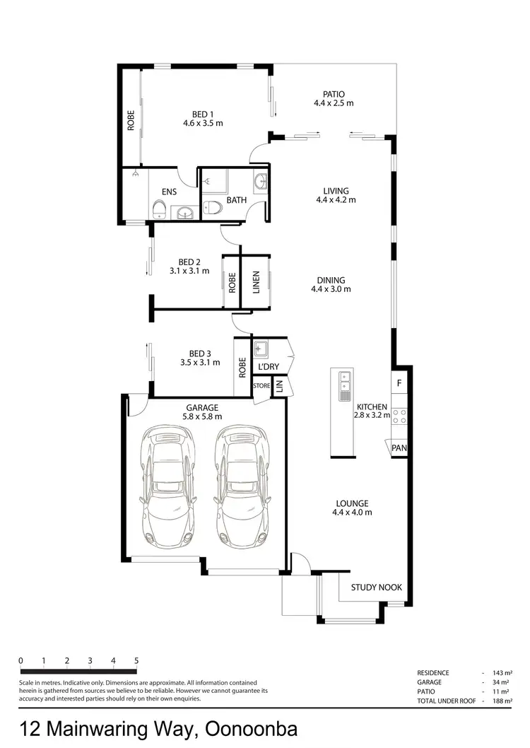 Floorplan of Homely house listing, 12 Mainwaring Way, Oonoonba QLD 4811
