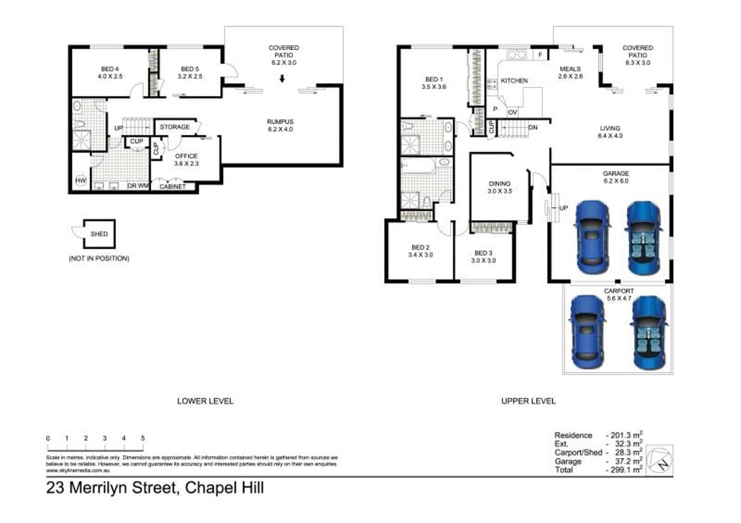 Floorplan of Homely house listing, 23 Merrilyn Street, Chapel Hill QLD 4069