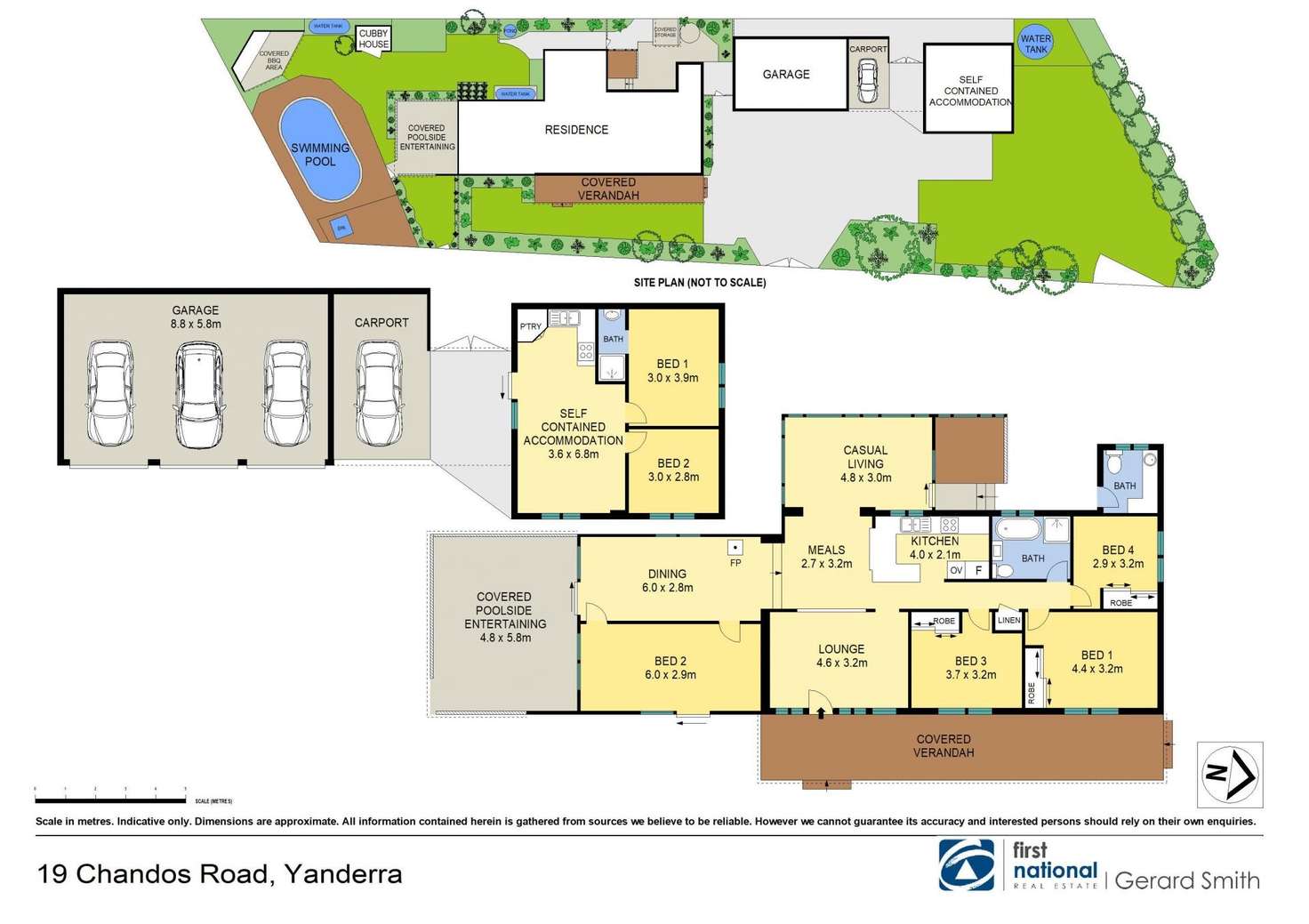 Floorplan of Homely house listing, 19 Chandos Road, Yanderra NSW 2574