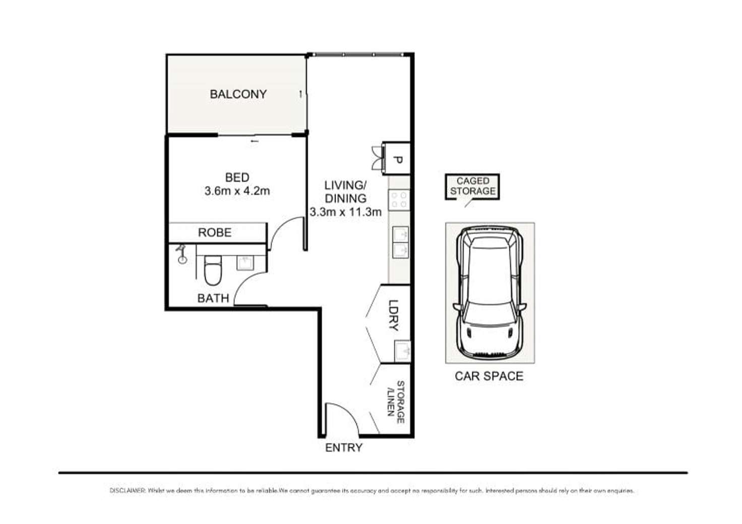 Floorplan of Homely apartment listing, 1245/9 Maple Tree Road, Westmead NSW 2145