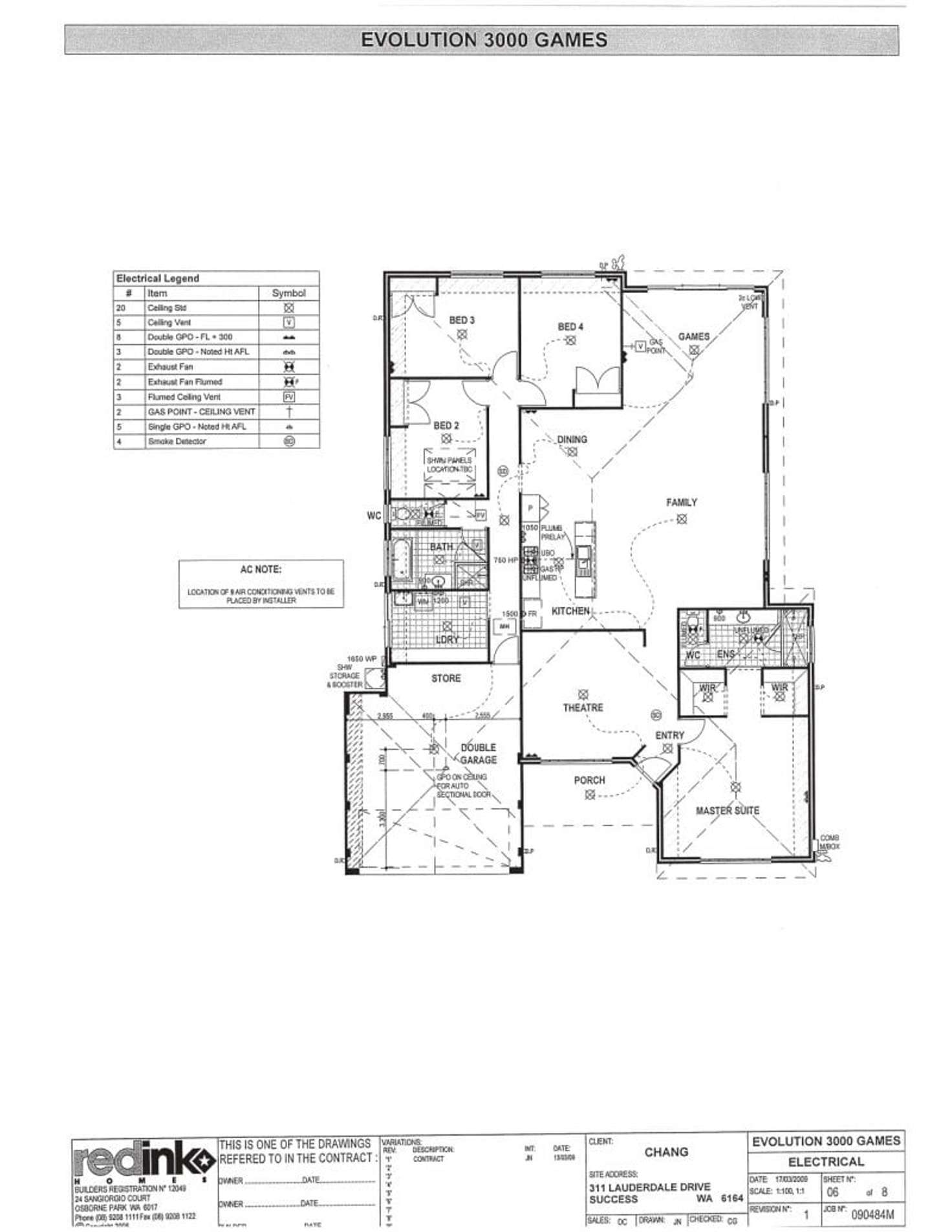 Floorplan of Homely house listing, 32 Lauderdale Drive, Success WA 6164