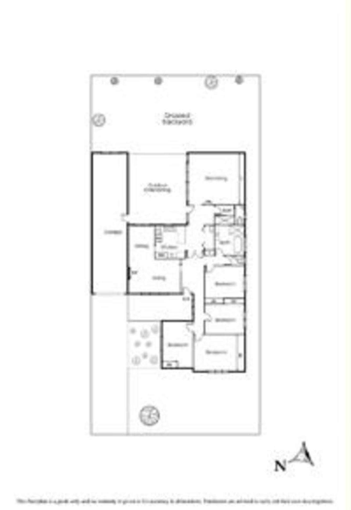 Floorplan of Homely house listing, 38 Paul St, Cheltenham VIC 3192