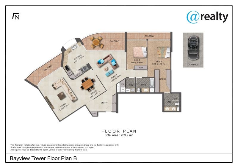 Floorplan of Homely apartment listing, 33/21 Bayview Street, Runaway Bay QLD 4216