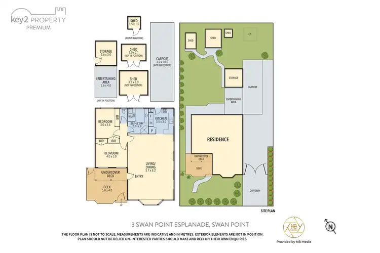 Floorplan of Homely house listing, 3 Swan Point Esplanade, Swan Point TAS 7275