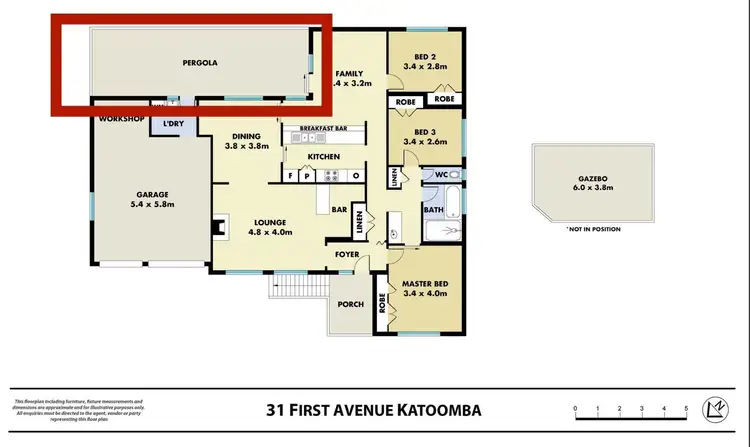 Floorplan of Homely house listing, Address available on request