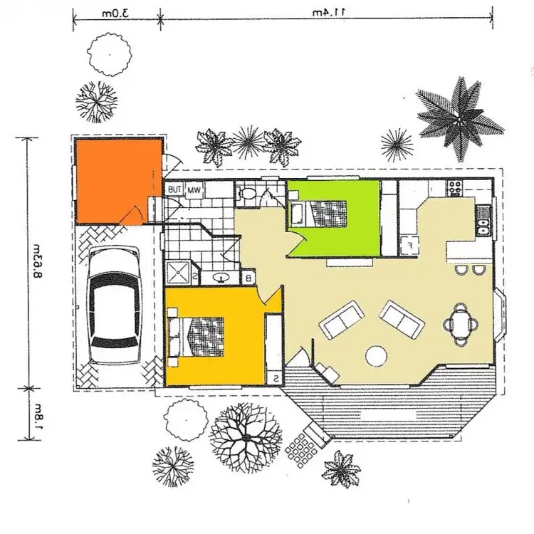 Floorplan of Homely house listing, 59/171 David Low Way, Diddillibah QLD 4559