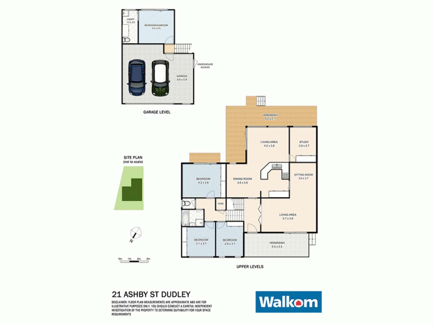 Floorplan of Homely house listing, 21 Ashby Street, Dudley NSW 2290