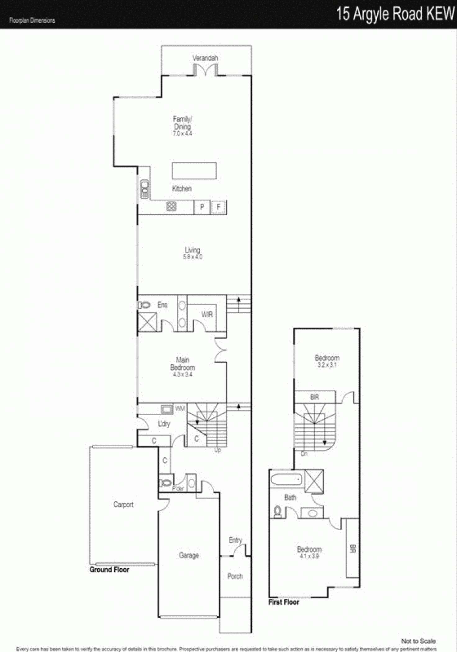 Floorplan of Homely house listing, 15 Argyle Road, Kew VIC 3101