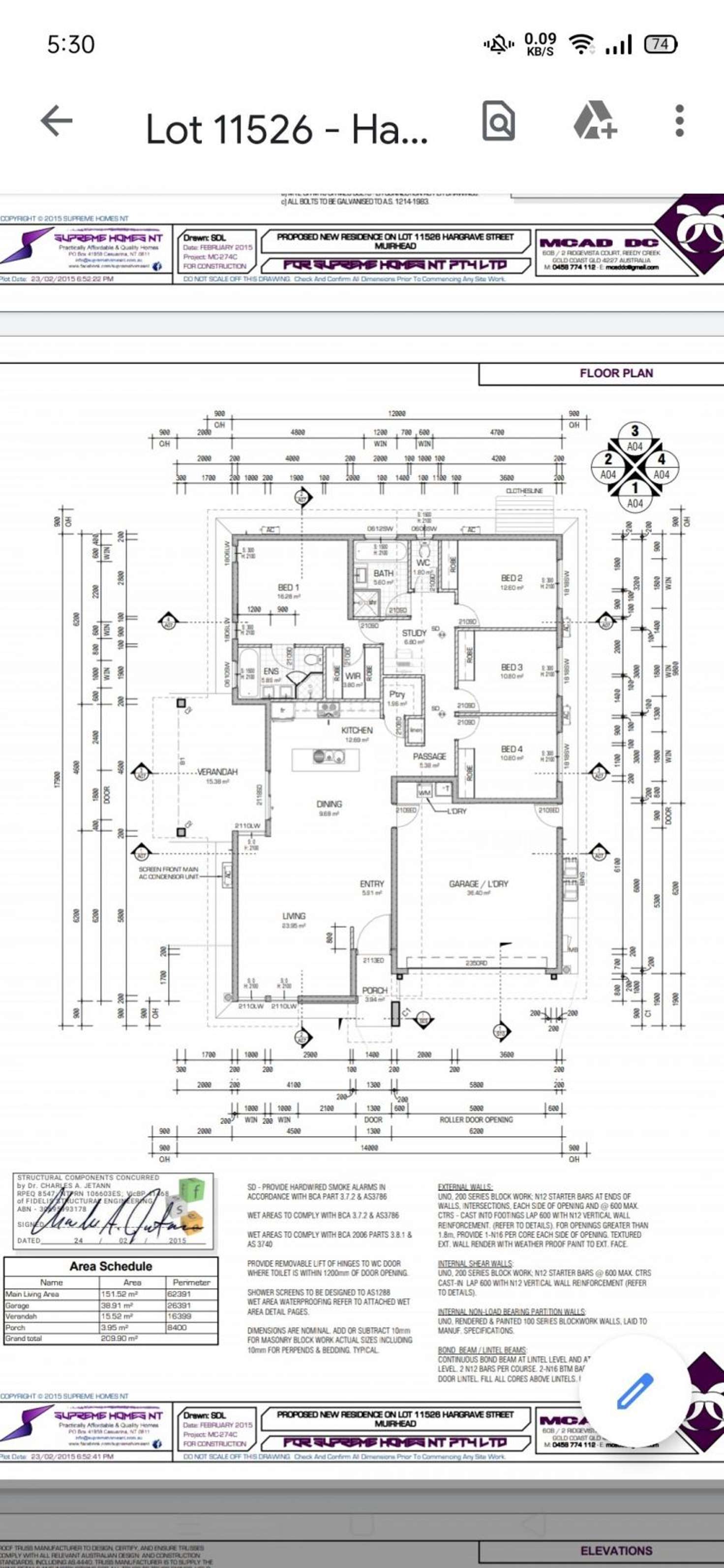 Floorplan of Homely house listing, 14 Hargrave St, Muirhead NT 810