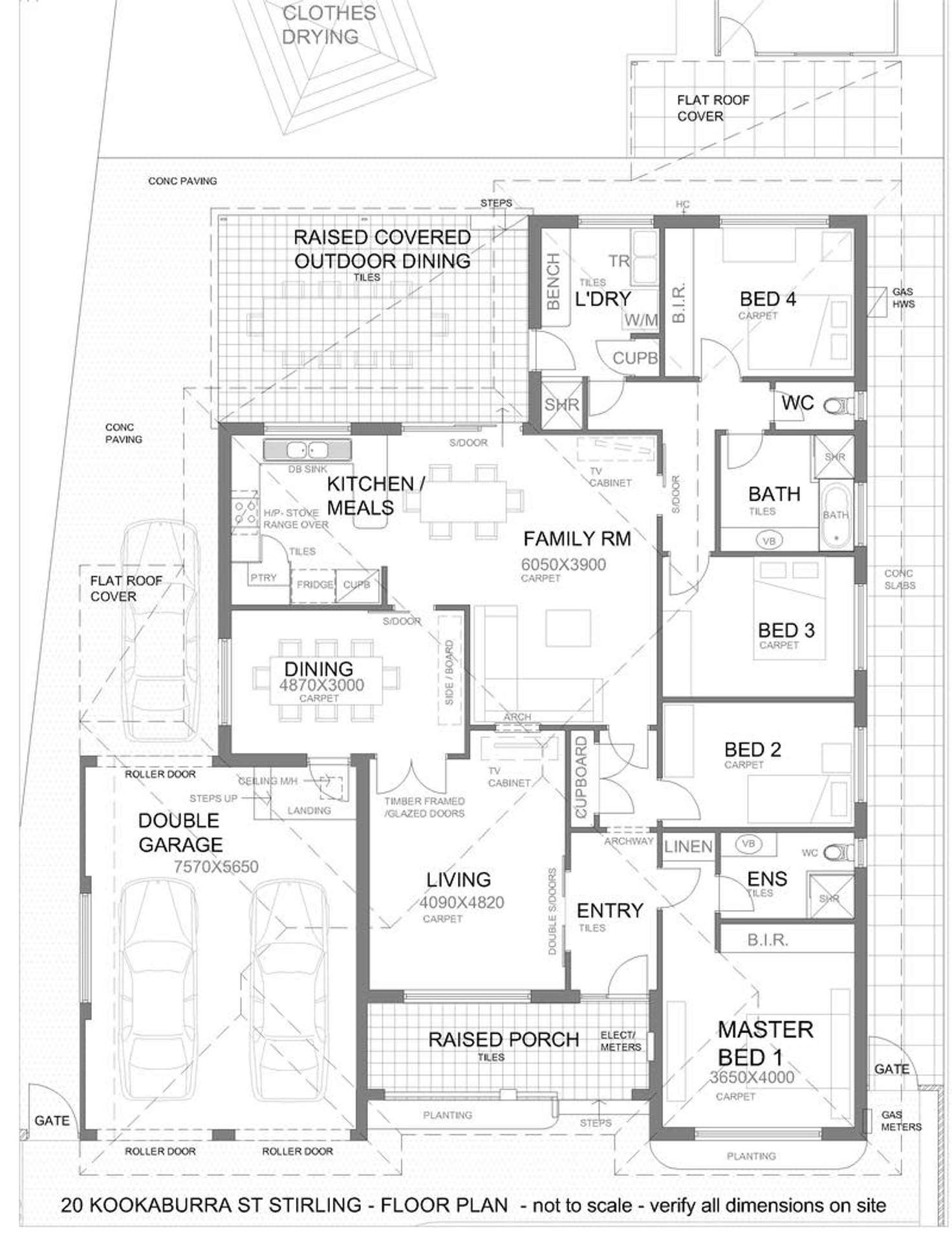 Floorplan of Homely house listing, 20 Kookaburra Street, Stirling WA 6021