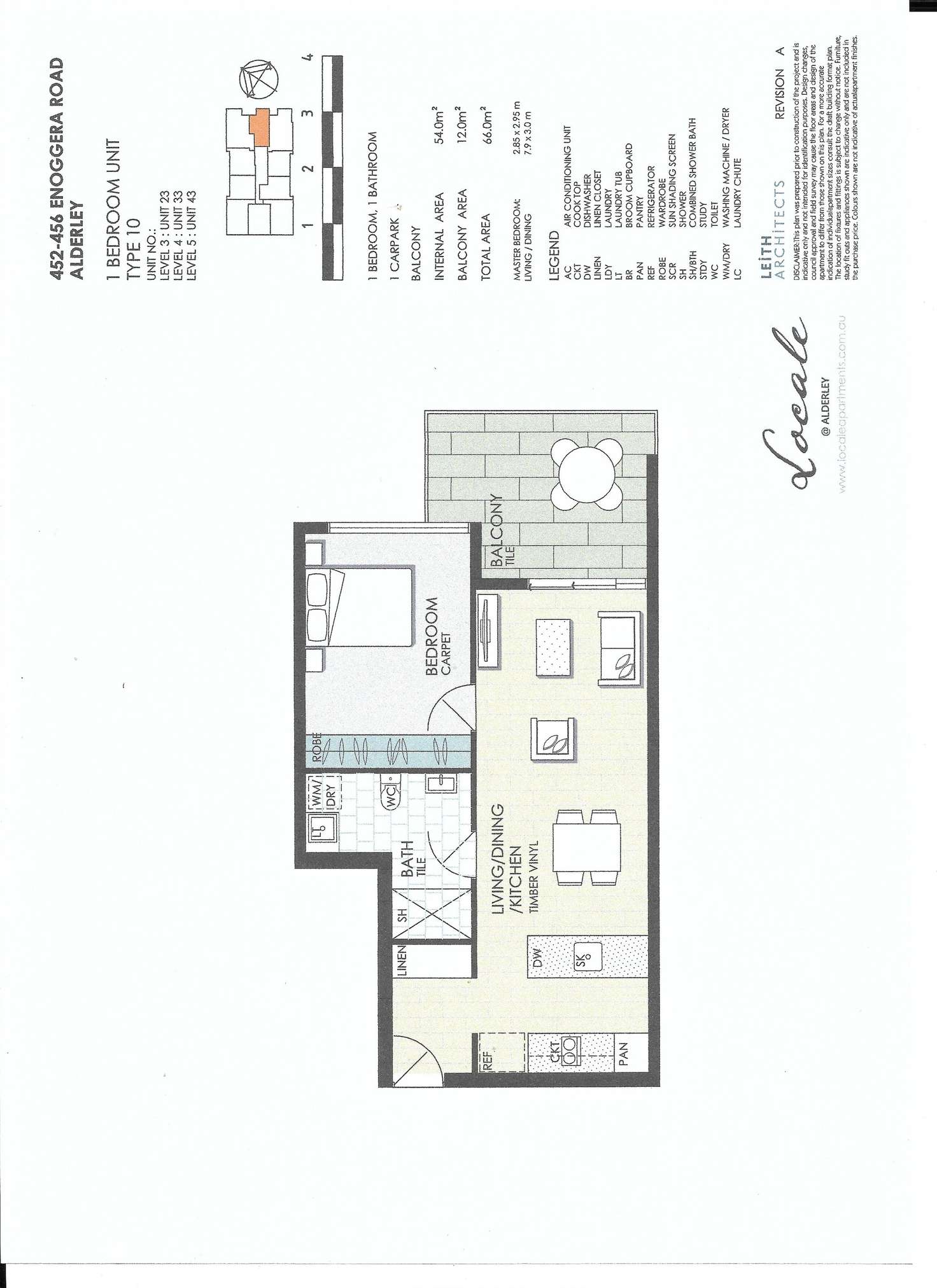 Floorplan of Homely apartment listing, 5/452-454 Enoggera Road, Alderley QLD 4051