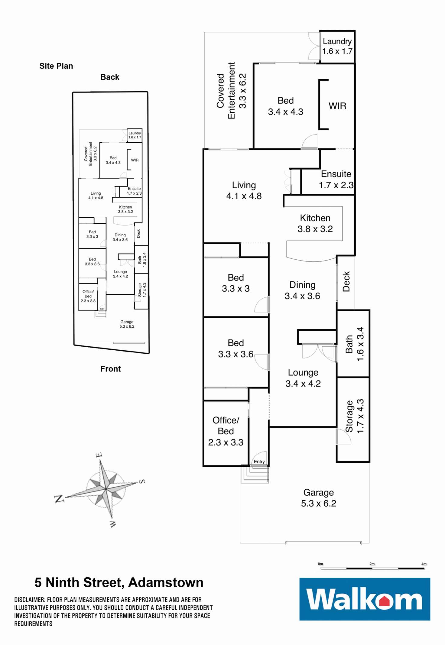 Floorplan of Homely house listing, 5 Ninth Street, Adamstown NSW 2289