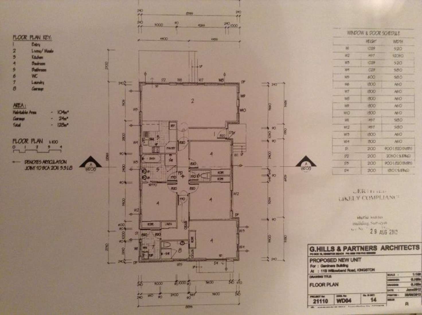 Floorplan of Homely house listing, 11B Willowbend Road, Kingston TAS 7050