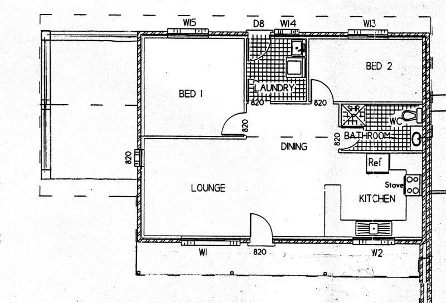 Floorplan of Homely unit listing, 1/23 Trigg Street, Port Lincoln SA 5606