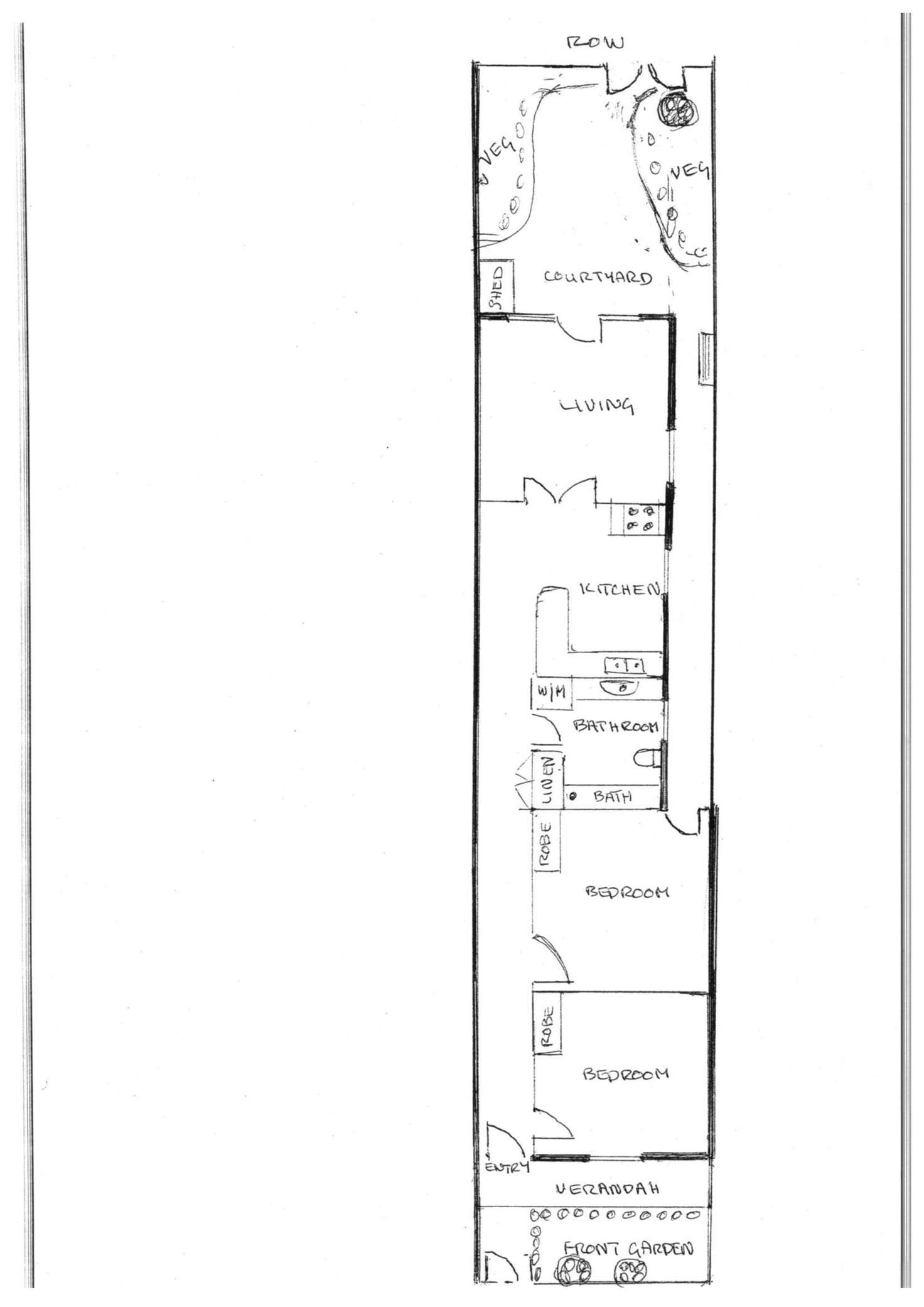 Floorplan of Homely house listing, 207 Glenlyon Road, Brunswick East VIC 3057