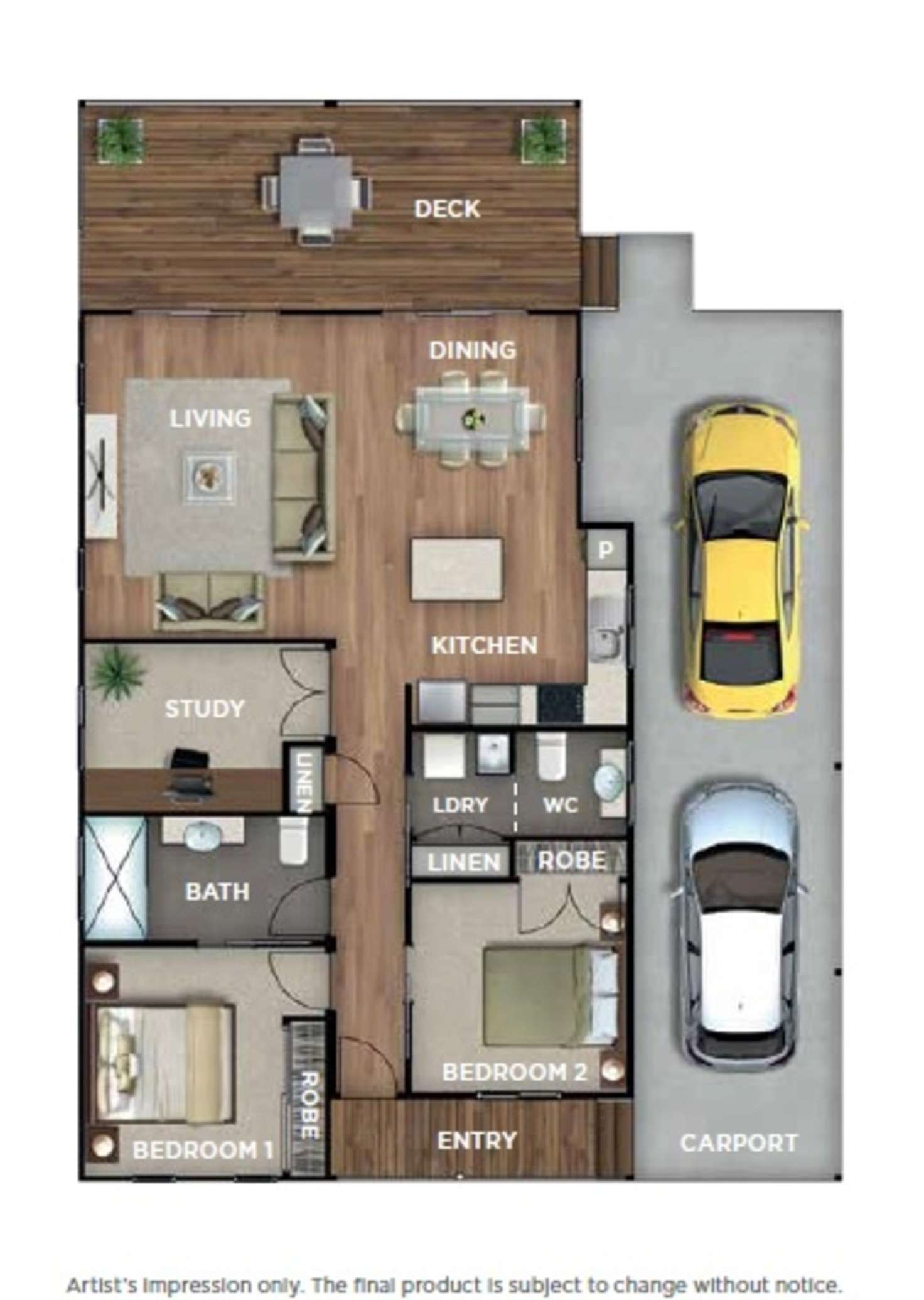 Floorplan of Homely house listing, 27/7 Catherine Crescent, Lavington NSW 2641