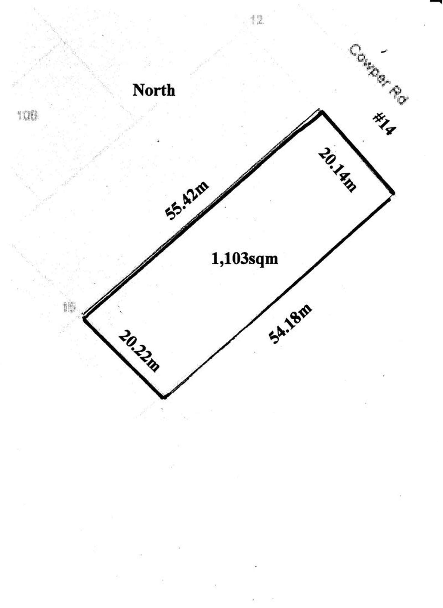 Floorplan of Homely house listing, 14 Cowper Road, Sorrento WA 6020