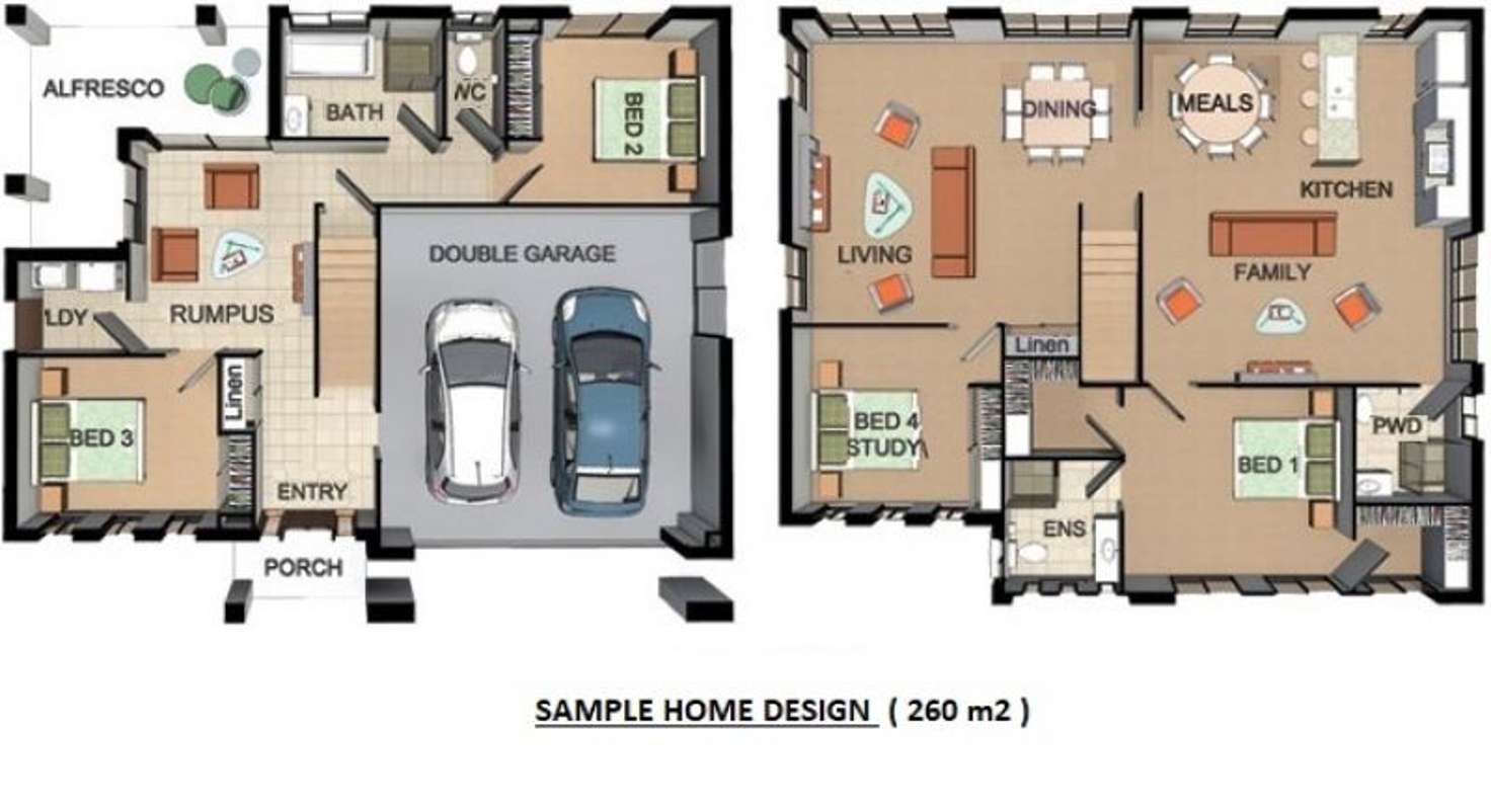 Floorplan of Homely residentialLand listing, 2 Nebo Pl, Sinnamon Park QLD 4073